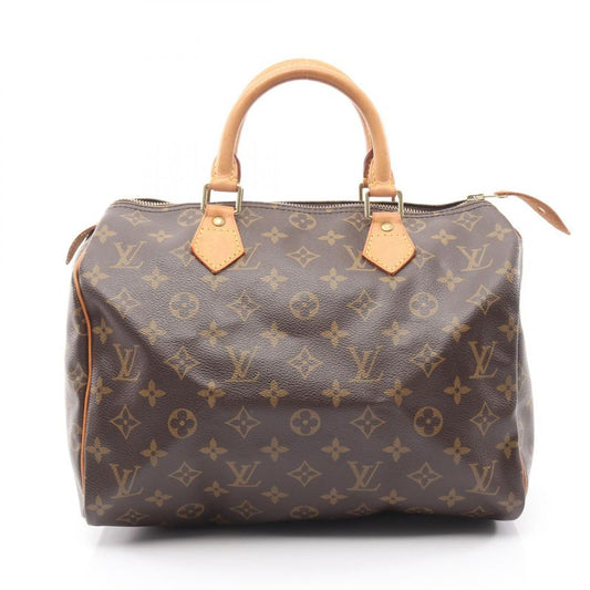 Louis Vuitton Handbag Speedy 30 M41526 PVC Coated Canvas Leather Speedy 30