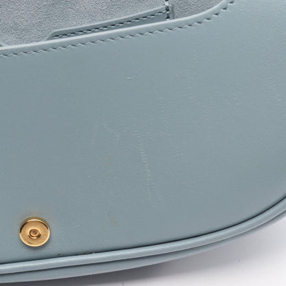 Dior Shoulder Bag Bobby East-west Light Blue Leather Bobby East-west Bag Ladies