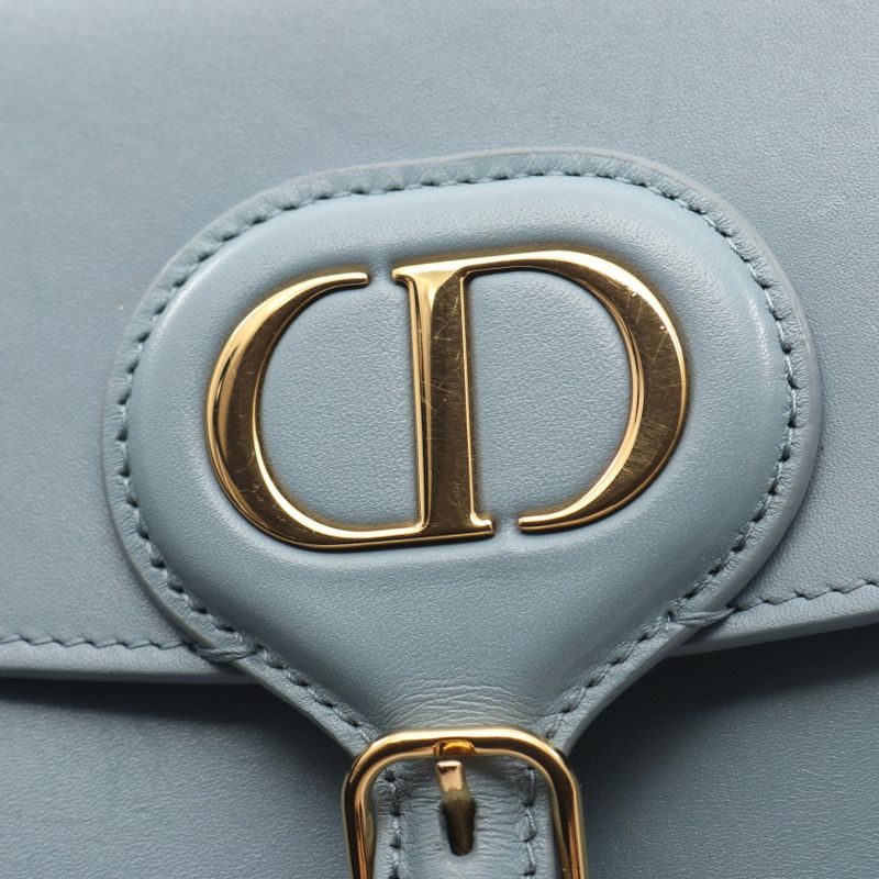 Dior Shoulder Bag Bobby East-west Light Blue Leather Bobby East-west Bag Ladies