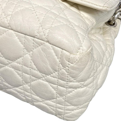 Dior Christian Dior Shoulder Bag New Rock Cannage Stitch Ivory Chain Shoulder