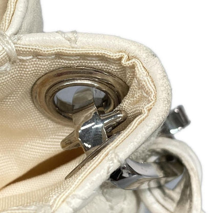 Dior Christian Dior Shoulder Bag New Rock Cannage Stitch Ivory Chain Shoulder