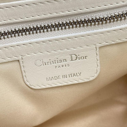 Dior Christian Dior Shoulder Bag New Rock Cannage Stitch Ivory Chain Shoulder