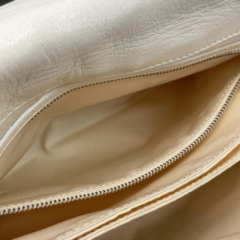 Dior Christian Dior Shoulder Bag New Rock Cannage Stitch Ivory Chain Shoulder