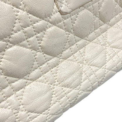 Dior Christian Dior Shoulder Bag New Rock Cannage Stitch Ivory Chain Shoulder