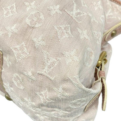 Louis Vuitton Handbag Monogram Denim Neocabby MM M95836 Rose Cotton Leather