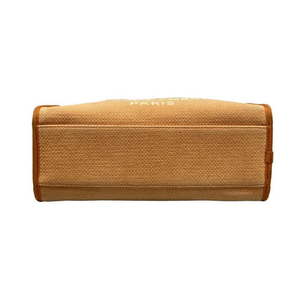 Chanel Shoulder Bag Deauville Beau Ring Bag Orange Chain Shoulder Silver