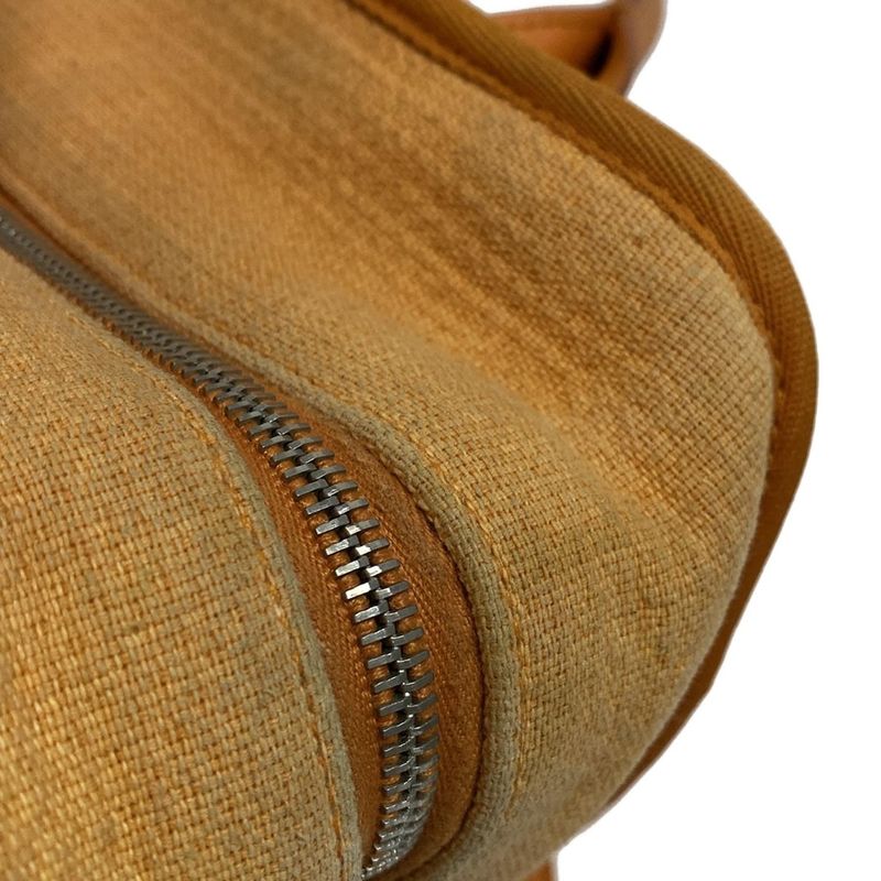 Chanel Shoulder Bag Deauville Beau Ring Bag Orange Chain Shoulder Silver