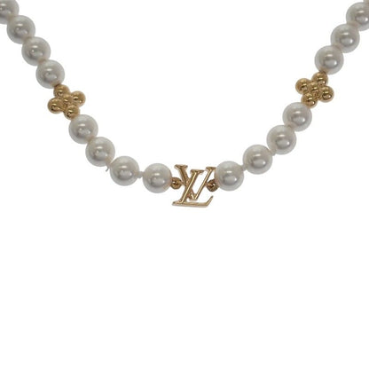 Louis Vuitton My Pearl Necklace GP Gold Ladies