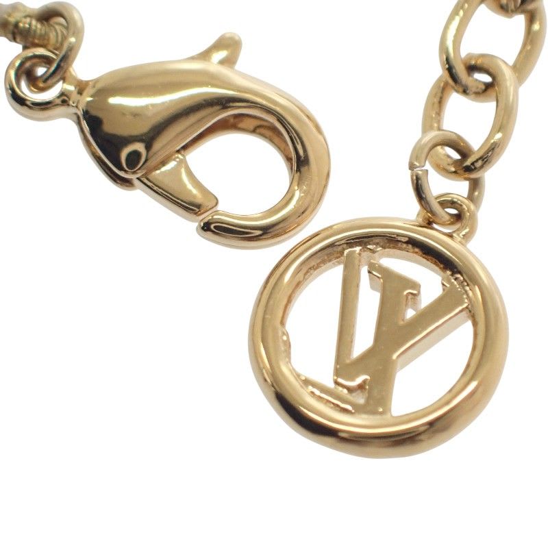 Louis Vuitton My Pearl Necklace GP Gold Ladies
