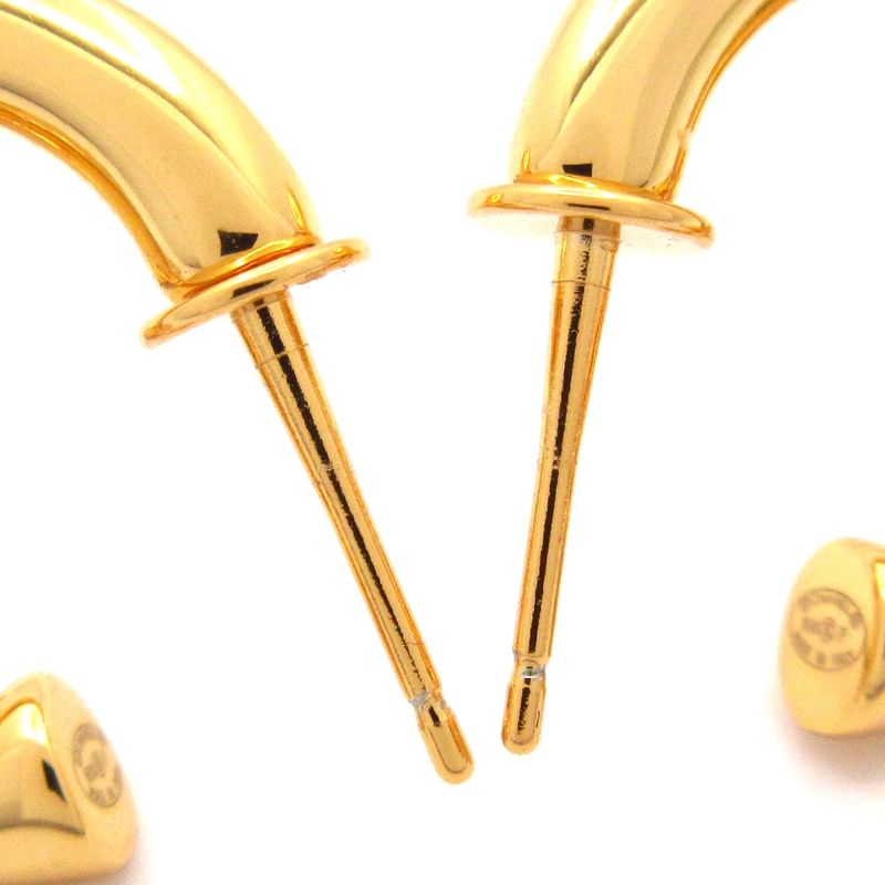 Chanel Earrings Coco Mark Gold Star Heart