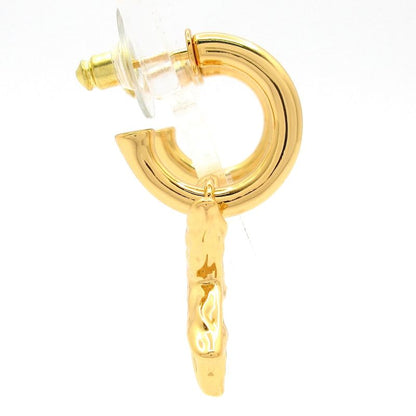 Chanel Earrings Coco Mark Gold Star Heart