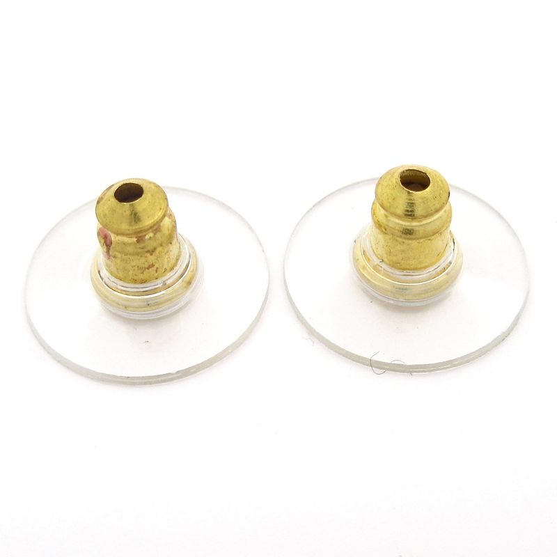 Chanel Earrings Coco Mark Gold Star Heart