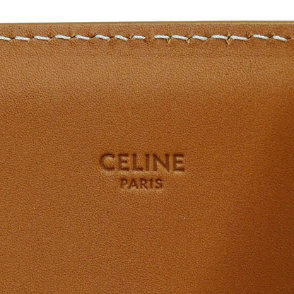 Celine Bag Tote Canvas Vertical Cabas Large Brown Ivory