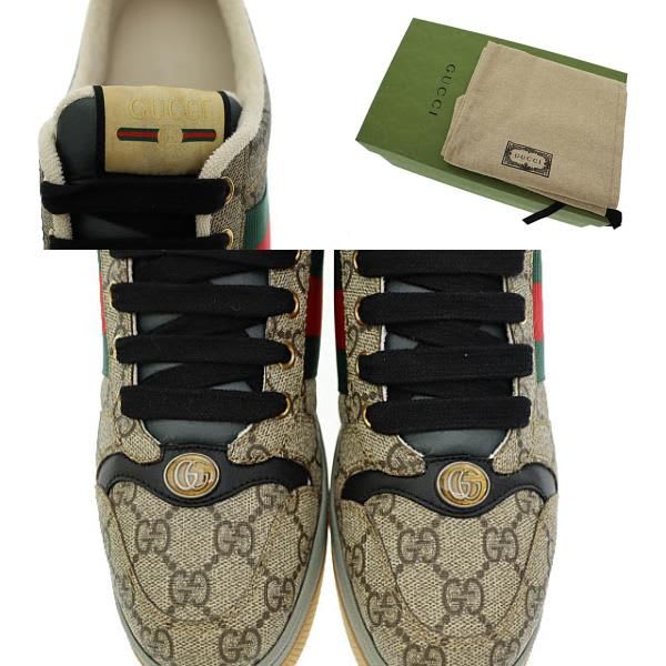 Gucci Screener Sneaker GG Monogram Logo Sneakers