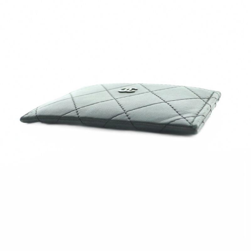 Chanel Matelasse Classic Card Case Black SS • OS