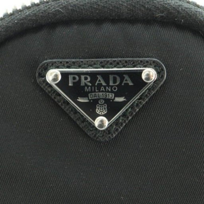 Prada Recycled Nylon Re-nylon Mini Pouch 39.5 Black SS • OS