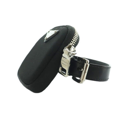 Prada Recycled Nylon Re-nylon Mini Pouch 39.5 Black SS • OS
