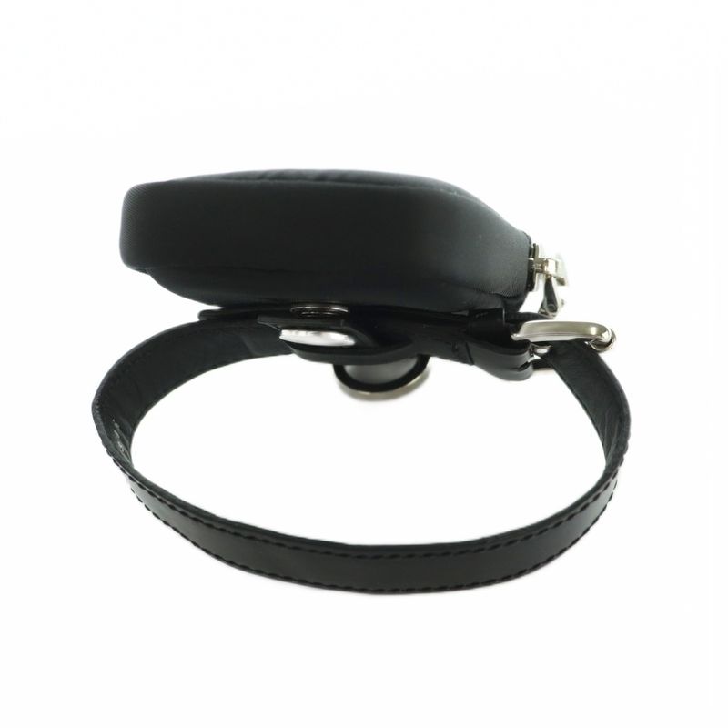 Prada Recycled Nylon Re-nylon Mini Pouch 39.5 Black SS • OS