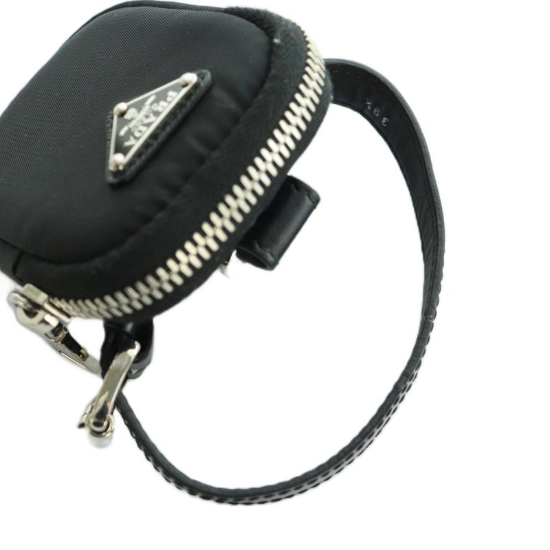 Prada Recycled Nylon Re-nylon Mini Pouch 39.5 Black SS • OS