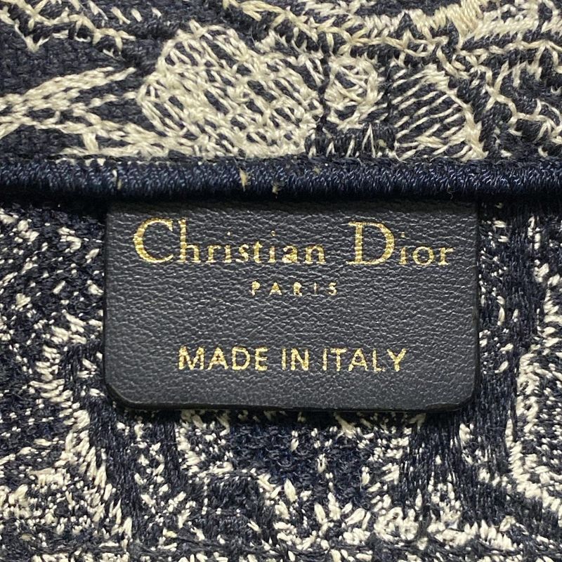 DIOR Christian Dior Tote Bag Book Tote Small Bag M1265zrgo_m35i Dark Navy X