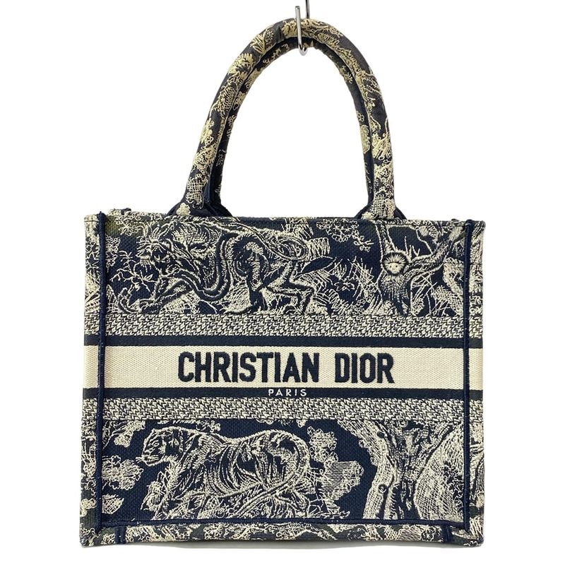 DIOR Christian Dior Tote Bag Book Tote Small Bag M1265zrgo_m35i Dark Navy X
