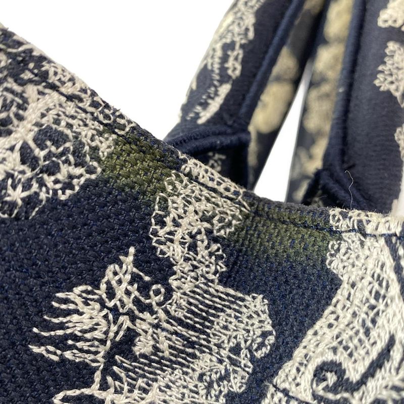 DIOR Christian Dior Tote Bag Book Tote Small Bag M1265zrgo_m35i Dark Navy X