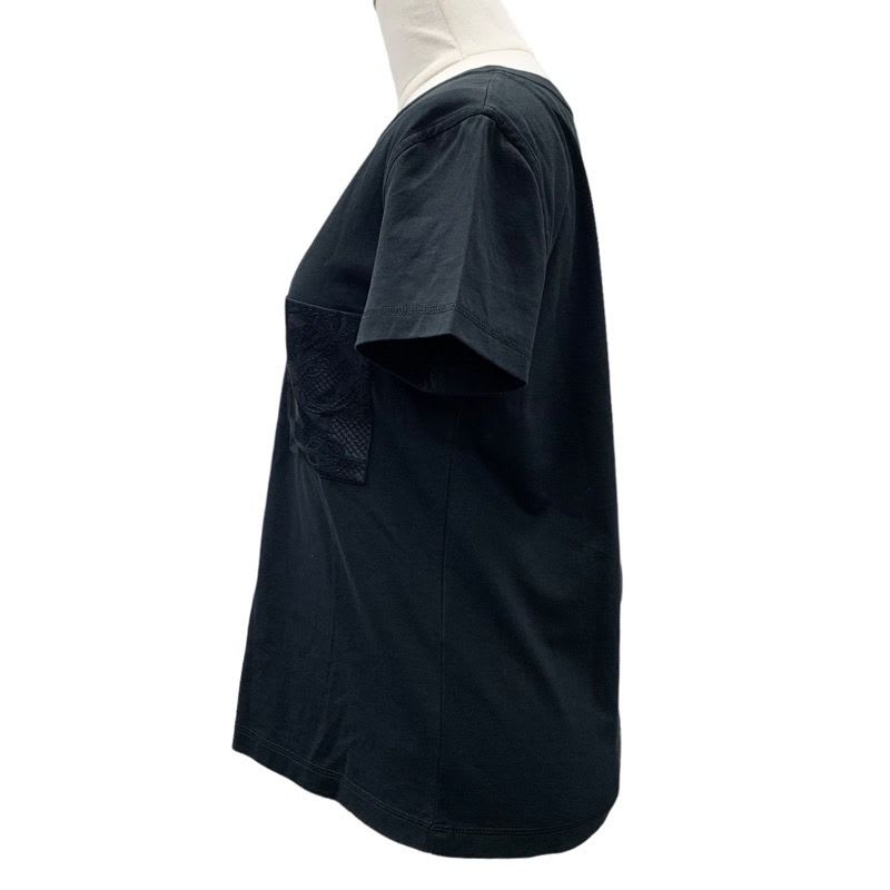 Hermes Top Cotton Black T-Shirt