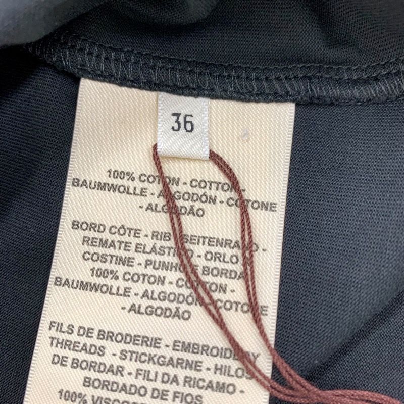 Hermes Top Cotton Black T-Shirt