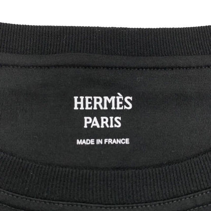 Hermes Top Cotton Black T-Shirt
