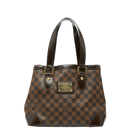 Louis Vuitton Damier Hampstead PM Tote Bag Handbag N51205 Ebene Brown PVC