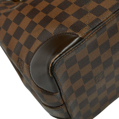 Louis Vuitton Damier Hampstead PM Tote Bag Handbag N51205 Ebene Brown PVC