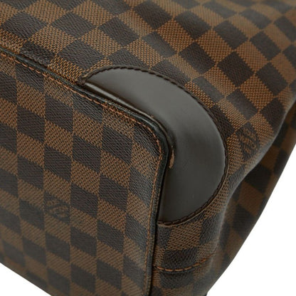 Louis Vuitton Damier Hampstead PM Tote Bag Handbag N51205 Ebene Brown PVC