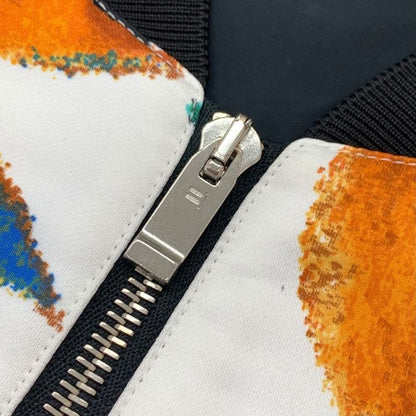 Balenciaga Outer Blouson Jacket Polyester Multicolor