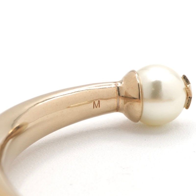 Christian Dior Tribales Bracelet Bangle Gold Logo Pearl Star