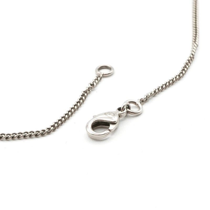 Chanel GP Silver Navy Coco Mark Pearl