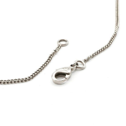 Chanel GP Silver Navy Coco Mark Pearl
