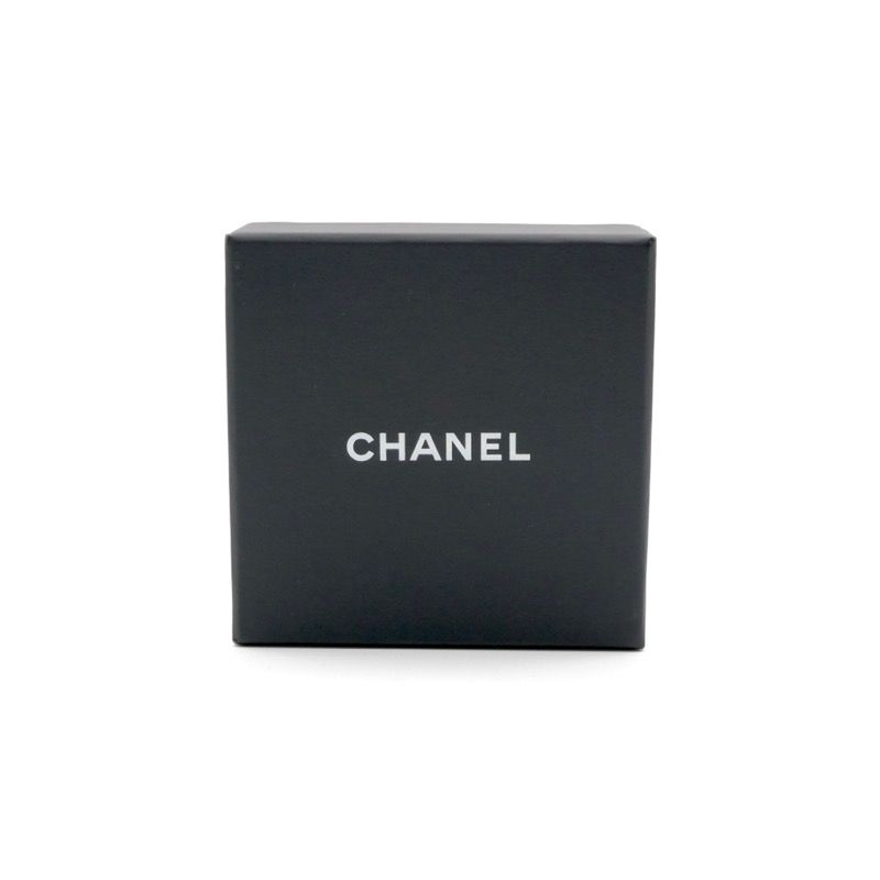 Chanel Brooch Corsage Gold Coco Mark Rhinestone Chain