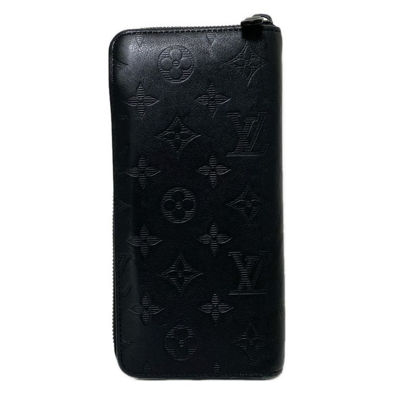 Louis Vuitton Long Wallet Monogram ・shadow Zippy Wallet Vertical M62902