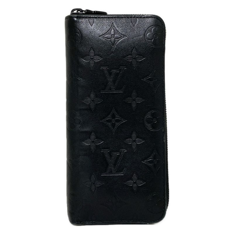 Louis Vuitton Long Wallet Monogram ・shadow Zippy Wallet Vertical M62902