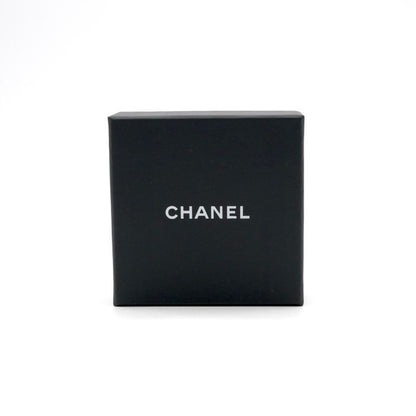 Chanel Earrings Earring Gold Coco Mark Heart Rhinestone