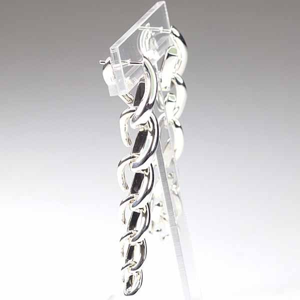 Tiffany & Co Forge Drop Link Earrings High Polish Star
