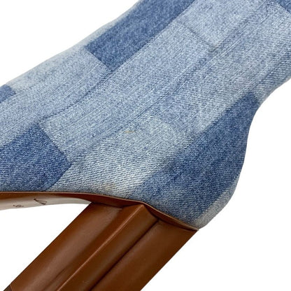 Unused Louis Vuitton Silhouette Line Boots Short Boots Ankle Boots Shoes Denim