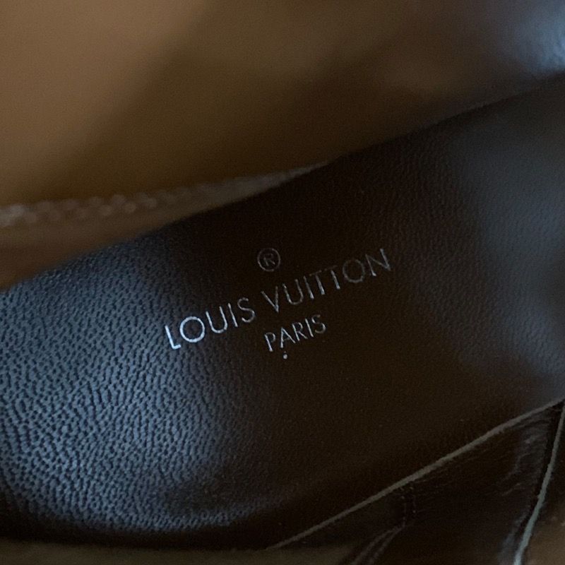 Unused Louis Vuitton Silhouette Line Boots Short Boots Ankle Boots Shoes Denim