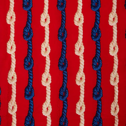 Tiffany & Co Red Multicolor Silk Women's