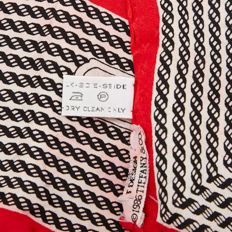 Tiffany & Co Red Multicolor Silk Women's