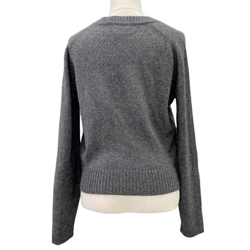 Gucci Cardigan With Horsebit Cashmere Gray