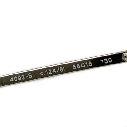 Chanel Sunglasses - 4093-b Gray X Silver X Clear Coco Mark Rhinestone