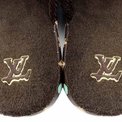 Louis Vuitton Palace Line Mule Slippers Room Shoes Monogram Craggy Mocha