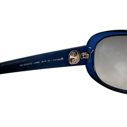 Gucci Gg3794 F S 5816 135 Sunglasses Rhx10 A8 P4 N Blue