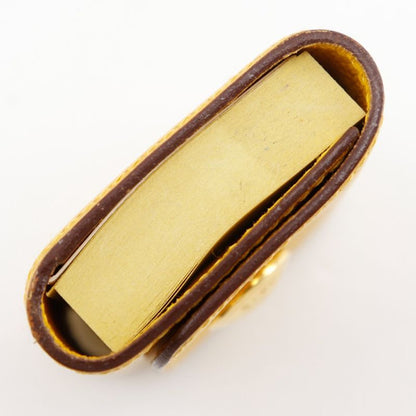 Hermes Post-it Case Sticky Note Leather Yellow